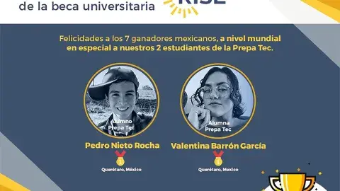 ¡Orgullo! Jóvenes de PrepaTec Qro obtienen beca internacional 