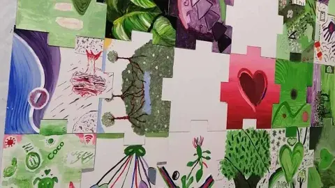 ¡Metamorfosis! Mural de PrepaTec Colima habla de la resiliencia