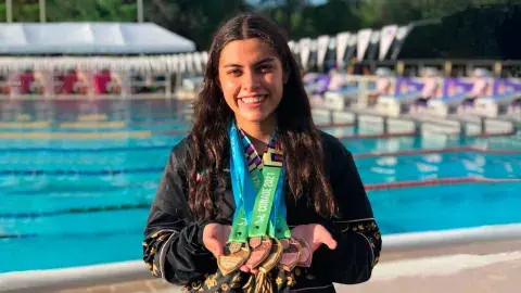 Alumna de PrepaTec Hidalgo es ganadora del Premio Estatal del Deporte