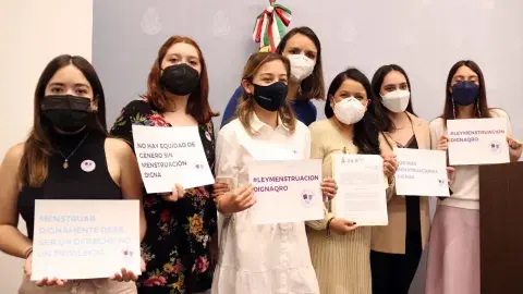 ¡Aprobada! Alumnas Tec reforman ley a favor de la menstruación digna