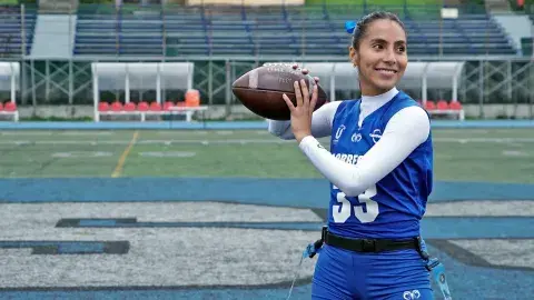 5 claves de éxito de la quarterback Diana Flores para ganar  