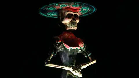 Desde Mictlán, llegan las catrinas al campus Monterrey (fotogalería)