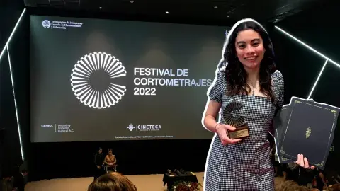 Alumna de Tec gana en Festival de Cortometrajes 2022
