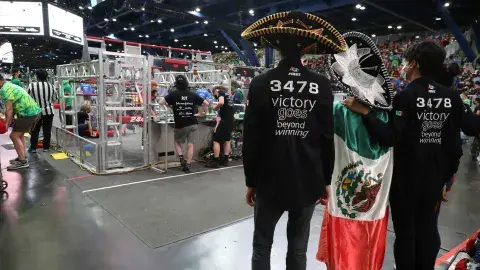 Robots en acción: inicia mundial FIRST 2023 con 9 equipos de PrepaTec