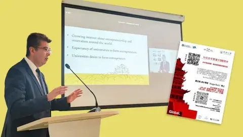 ¡De emprendimiento! Profesor Tec presenta libro traducido al mandarín