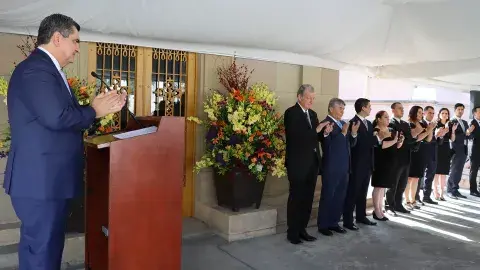 Honran a líderes del Tec de Monterrey en aniversario luctuoso