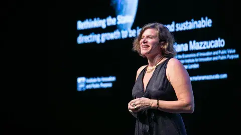 Estado e IP pueden cocrear.- economista Mariana Mazzucato en el Tec