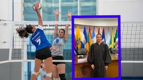 ¡En la cancha y en la corte! Alumna Tec tiene estancia en CIDH