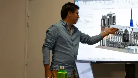 The Mexican architect who helped to rebuild Notre Dame