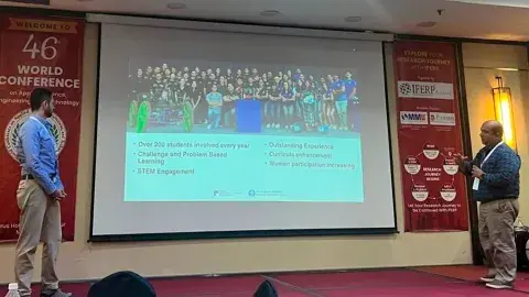 Profesores Tec presentan artículos en conferencia de Malasia