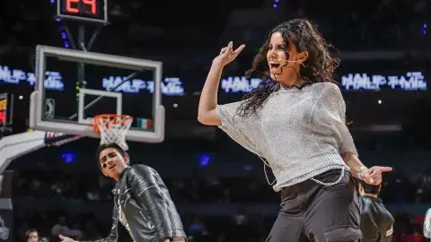 Arena CDMX: Tec CEM da show de medio tiempo en la NBA G League (fotos)
