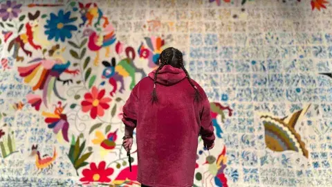 ¡Por sus raíces! EXATEC de Hidalgo protege el arte del tenango