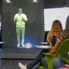 holograma en clase del Tec de Monterrey