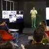 holograma en clase del Tec de Monterrey
