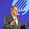 Salvador Alva, presidente del Tec de Monterrey en la presentación del Plan 2030 de la institución