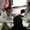 estudiantes en brigada médica