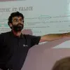 Damien maestro PrepaTec expuso su proyecto en reimagine education oscars de la educacion