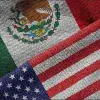 bandera de México y Estados Unidos