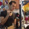 Miguel embotellando cerveza artesanal marca Costamar.
