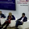 Inés Saenz, vicepresidenta de sostenibilidad del Tec de Monterrey, en la conferencia climática de Glasgow, Escocia, COP26