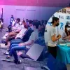 Alumnos de campus CDJ exponiendo su proyecto en LSH