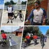 El activista mexicano Luis Fourzán participó en The SunPedal Ride y cruzó Estados Unidos en una bicicleta eléctrica.