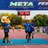 Corren y llegan a la meta: conviven en carrera Think, Feel, Run