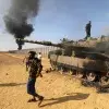 Tanque blindado de Israel es destruido por milicias palestinas de Hamas