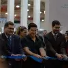 Momento del corte del listón en la inauguración de la Feria Internacional del Libro Monterrey 2024.