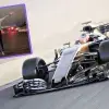 Ana Rodríguez, egresada de Biociencias del Tec, en una pista de automovilismo .