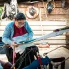 tejedoras del telar de cintura