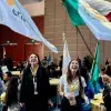 Integrantes del equipo AureoBos del Tec de Monterrey campus Chihuahua celebran su participación y segundo lugar en Enactus 2025