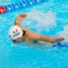 Luis Estrada, alumno de PrepaTec Querétaro en prueba de natación durante los Juegos Parapanamericanos Chile 2025