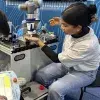 Michelle Álvarez  y José Joaquín Cisneros, estudiantes de Mecatrónica del Tec en Querétaro, ganaron el primer lugar nacional en la competencia COBÓTICA 2026.