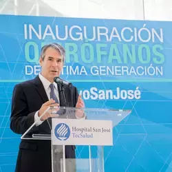 Dr. Guillermo Torre, Rector de TecSalud