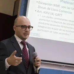 Los expertos compartieron con profesionales y la comunidad interesada en esta área dentro de las instalaciones de la Casa de la Cultura Jurídica de Guadalajara.