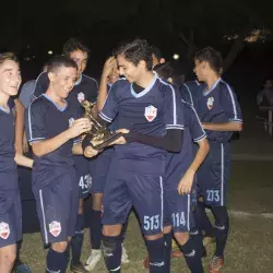 Ganadores categoría futbol varonil preparatoria