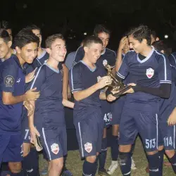 Ganadores categoría futbol varonil preparatoria