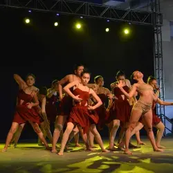 Representativo de baile en el Festival de Cultura y las Artes  