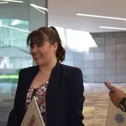 Estudiante ganadora del Premio DOW a la Innovación Sustentable 2017