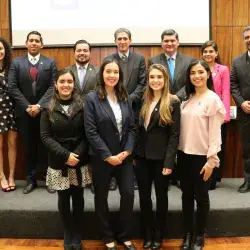 Integrantes de la FEITESM tomaron protesta ante directivos del Tecnológico de Monterrey, Campus Monterrey