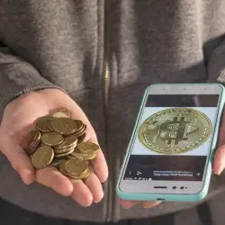 Imagen de criptomonedas. 