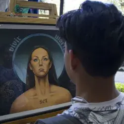La biblioteca del Tecnológico de Monterrey en Veracruz se transforma en un recinto lleno de magia y color con la exposición pictórica de "VERARTE".