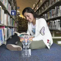 Glezi, fue premiada con el tercer lugar a nivel en el concurso nacional de creación literaria.