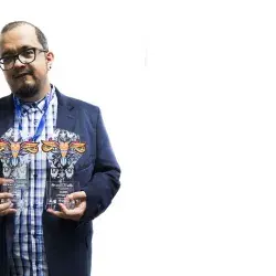 Profesor ganador de creación literaria