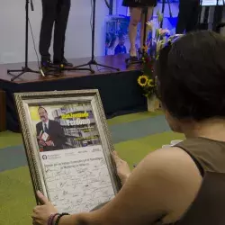 Homenaje a Juan Fernando Perdomo y su amor por el Tec