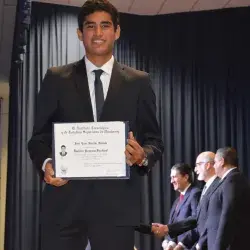Alumno egresado de PrepaTec del campus Tampico