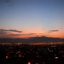 Imagen de Saltillo al atardecer