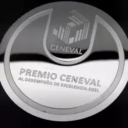 medalla del premio ceneval