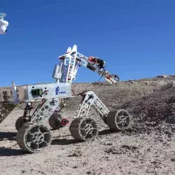 Eagle X participó en el University Rover Challenge 2018.